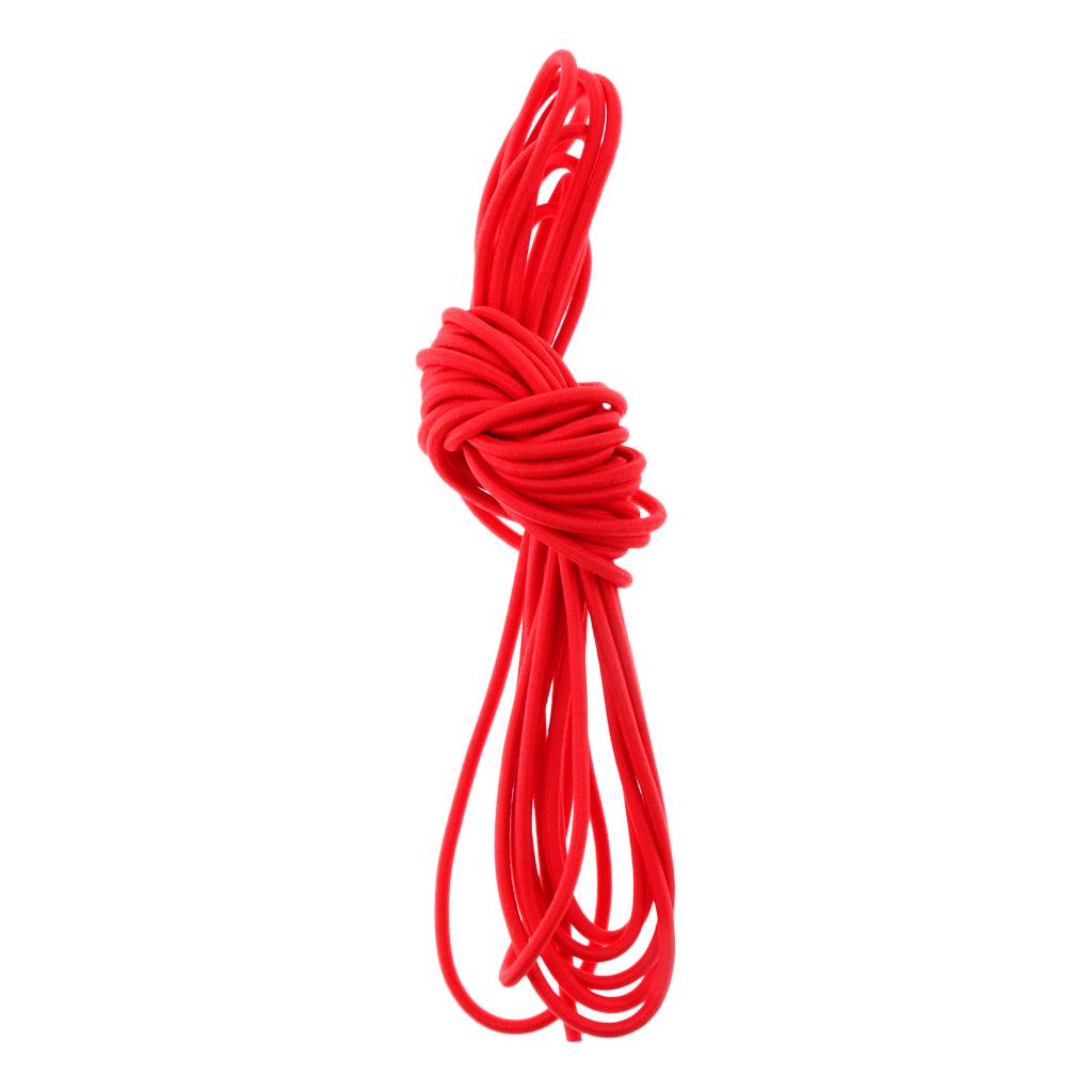 3mm Strong Elastic Round Bungee Rope Shock Cord Tie Down Boats Trailers Roof Rack 100m 50m 30m 20m 10m 5m 2m 1m 0.5m - Various Colors