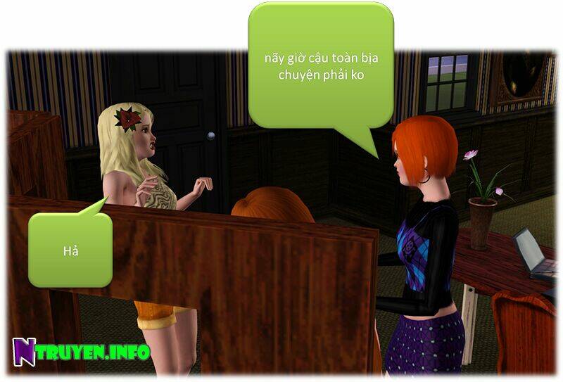 truyện sims - bí mật màu xanh chapter 2 18