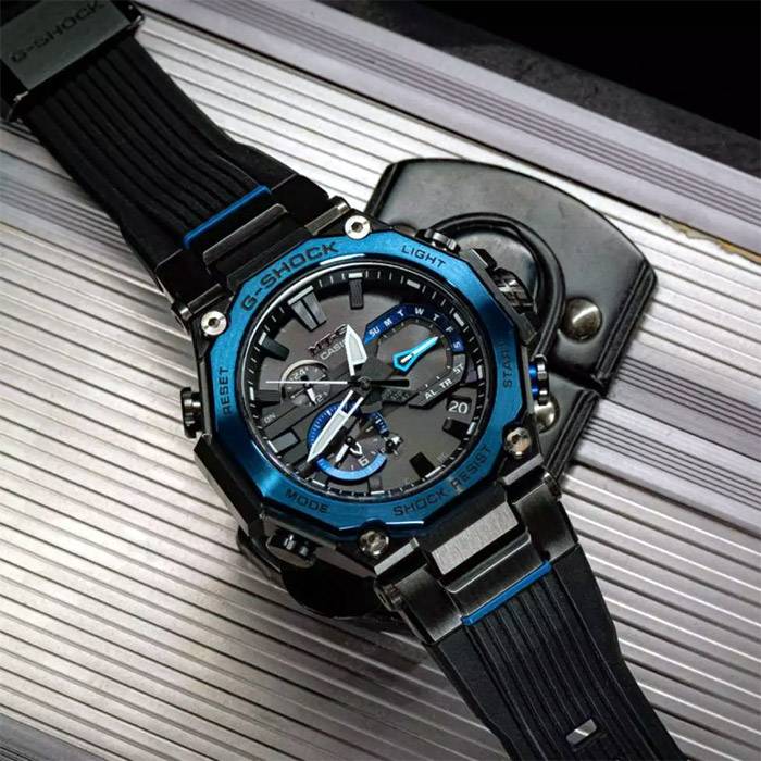 Đồng hồ nam Casio G-Shock MTG-B2000B-1A2DR chính hãng | MTG-B2000B-1A2 Kính Saphire - Bluetooth - Năng lượng mặt trời - Đồng hồ thể thao nam | GaleWatch.com