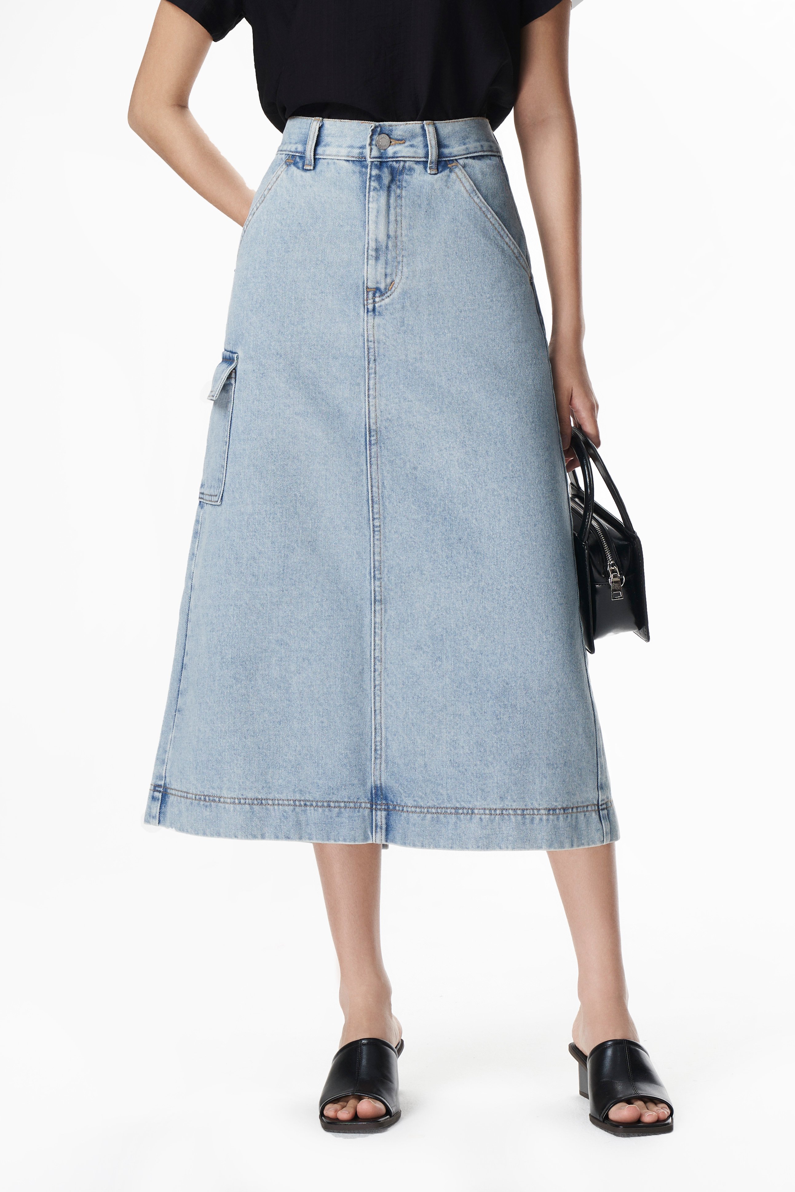 OLV - Chân váy Katelyn Denim Skirt