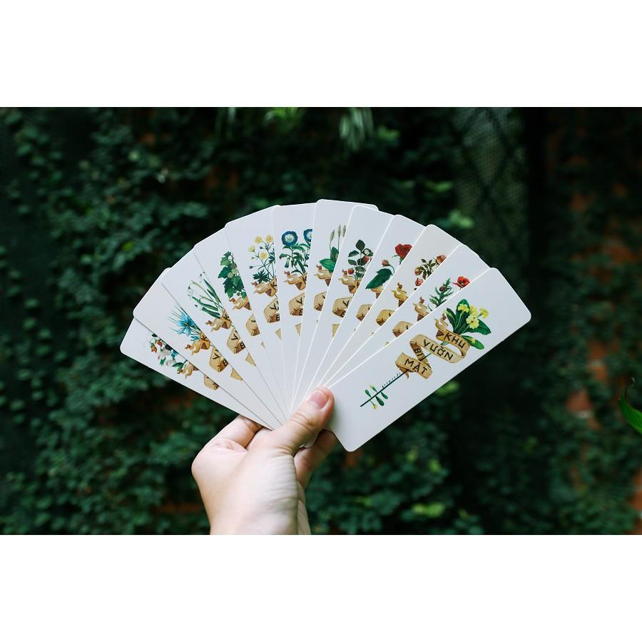 Bookmark Khu vườn Bí mật Nhã Nam (set 12 chiếc)