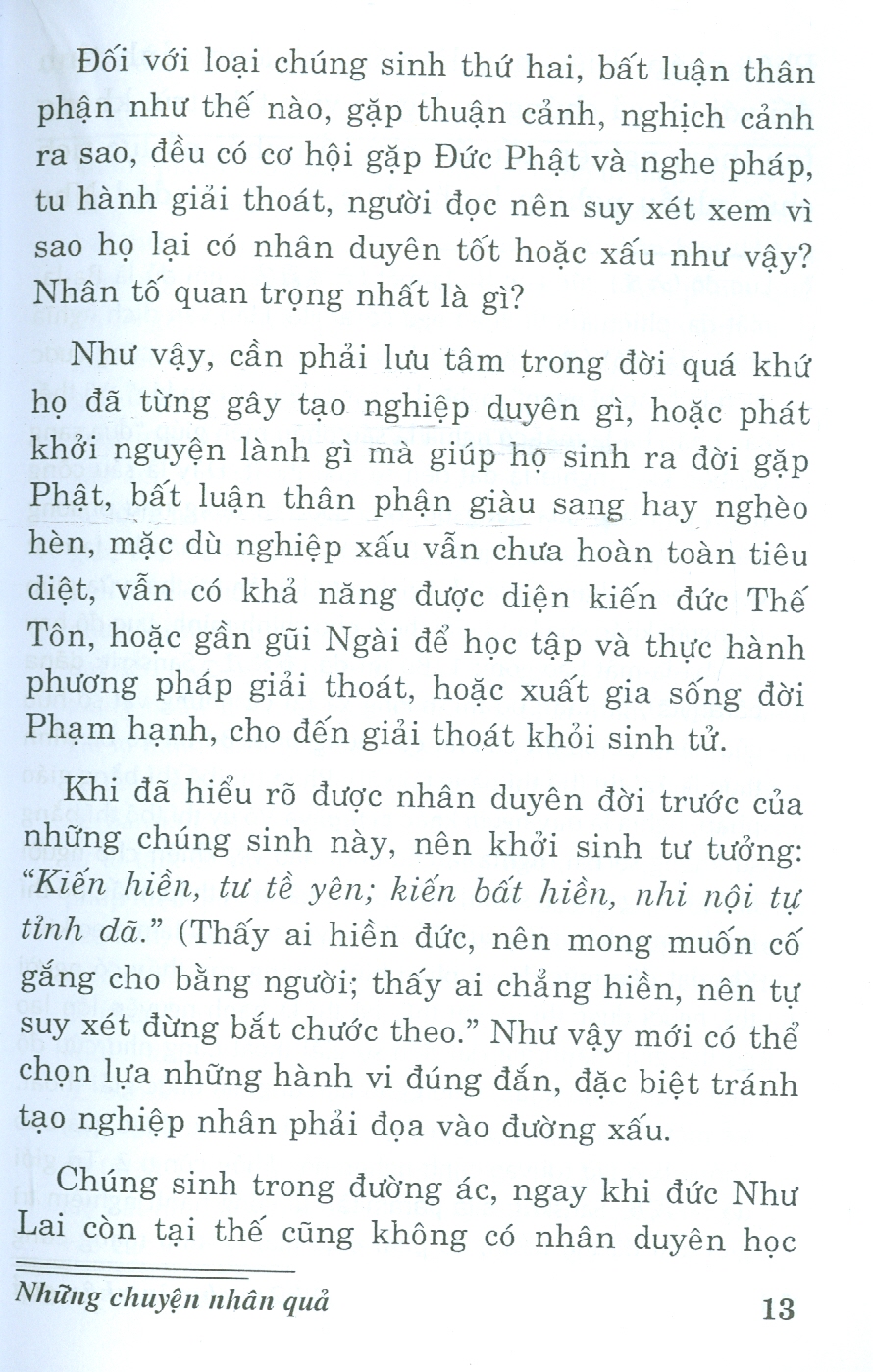 Những Chuyện Nhân Quả