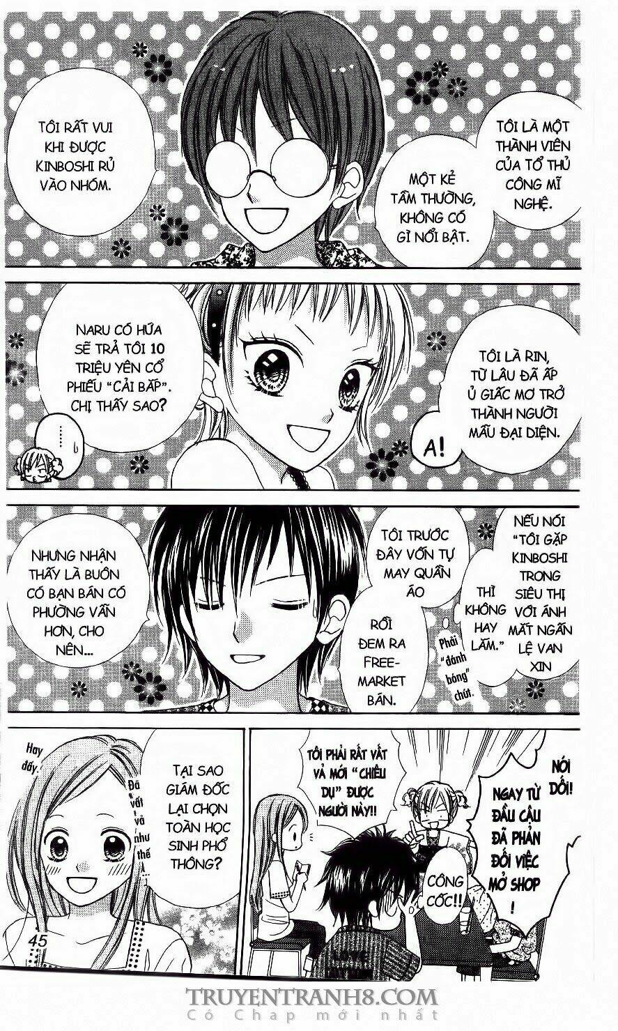 tiệm thời trang, love cotton chapter 8 14