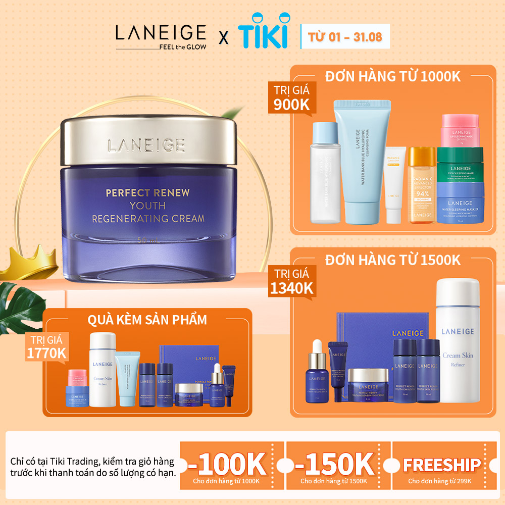 Kem Dưỡng Ngăn Ngừa Lão Hóa Laneige Perfect Renew Youth Regenerating Cream 50ml