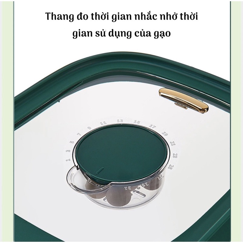 THÙNG ĐỰNG GẠO 10-15 KG CHỐNG MỐI MỌT