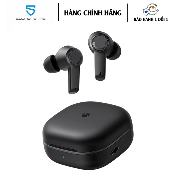 Tai Nghe Bluetooth Earbuds SoundPeats T3 Chống ồn chủ động - Lọc tiếng ồn hiệu quả - Hàng Chính Hãng