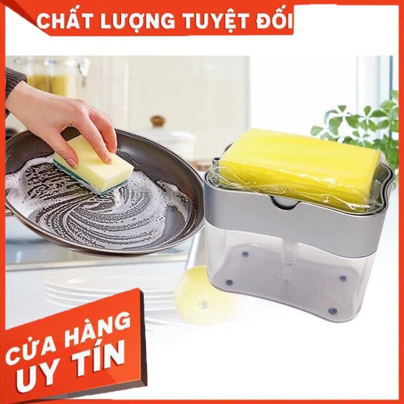 HỘP ĐỂ DẦU VÀ MIẾNG RỬA BÁT 2in1