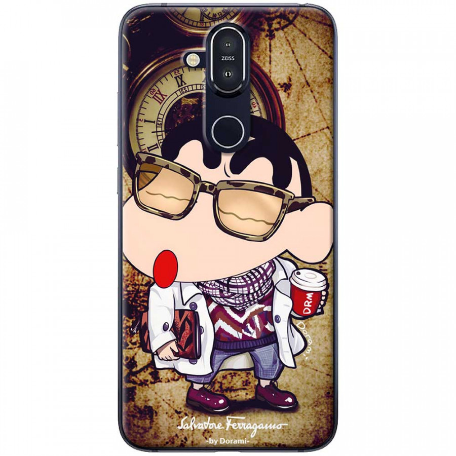 Ốp lưng dành cho Nokia 8.1 mẫu Shin mắt kiếng