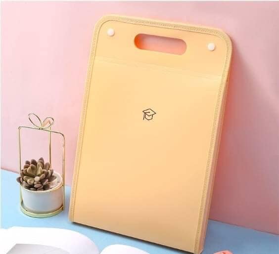 TÚI ĐỰNG GIẤY TỜ, TÀI LIỆU A4 NHIỂU NGĂN TIỆN DỤNG - giao ngẫu nhiên