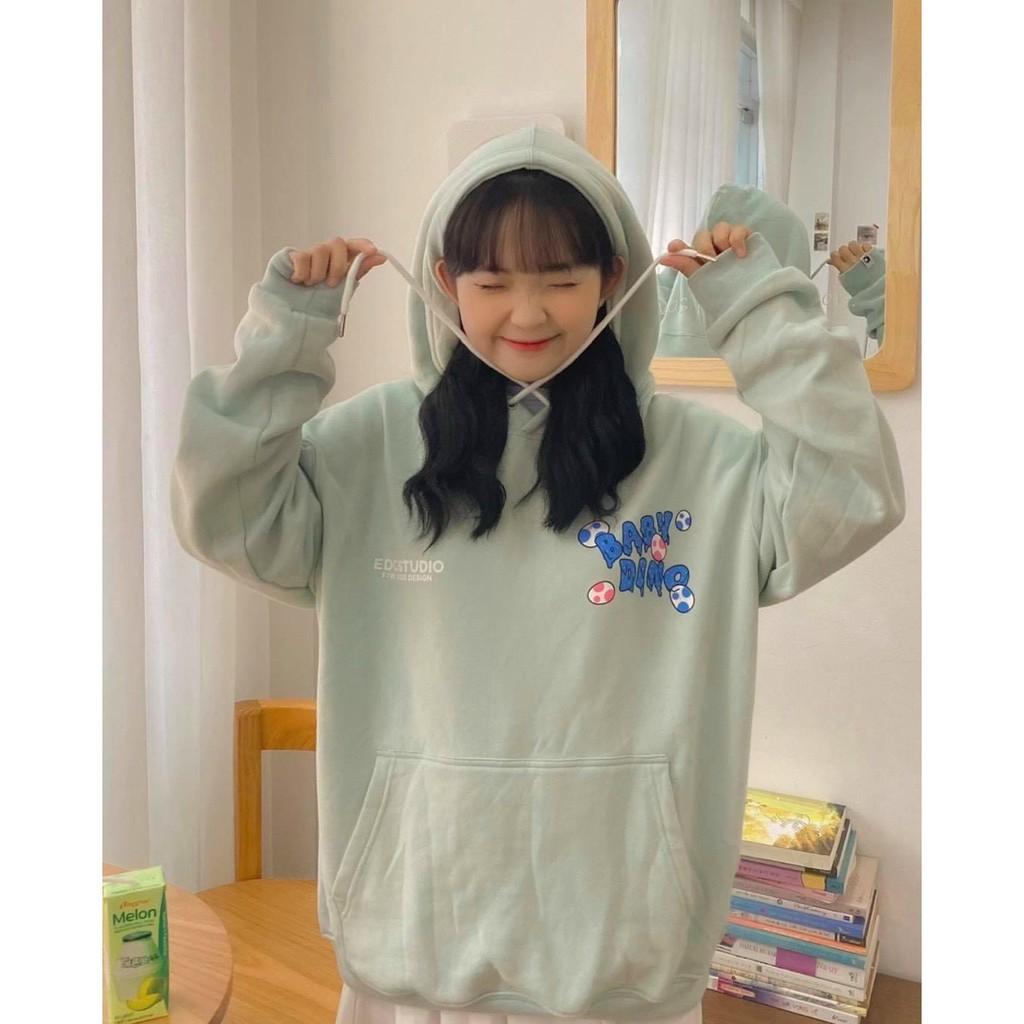ÁO KHOÁC NỈ HOODIES NỮ SIÊU XINH , CUTE CHO CÁC BẠN TRẺ