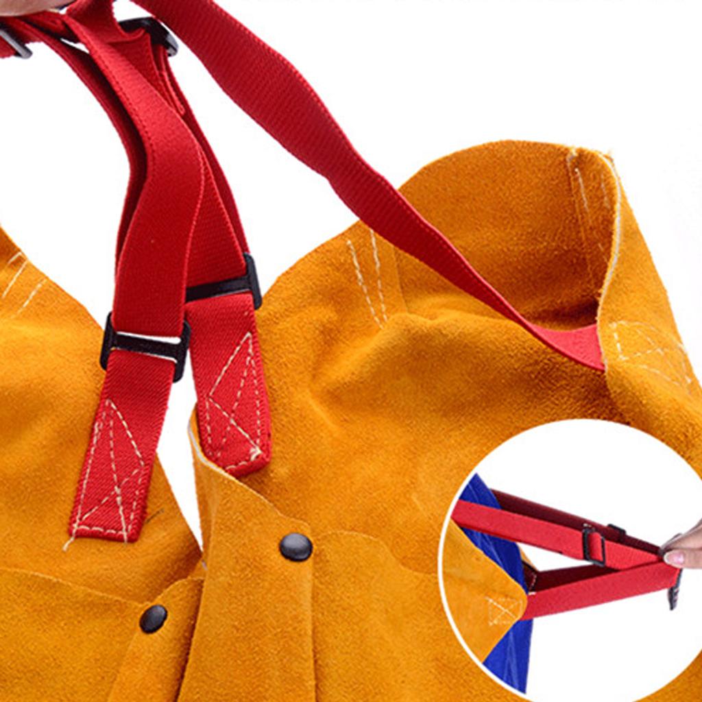 1 Pair Welding Protective Sleeves With Shoulder Extension Heat Resistant