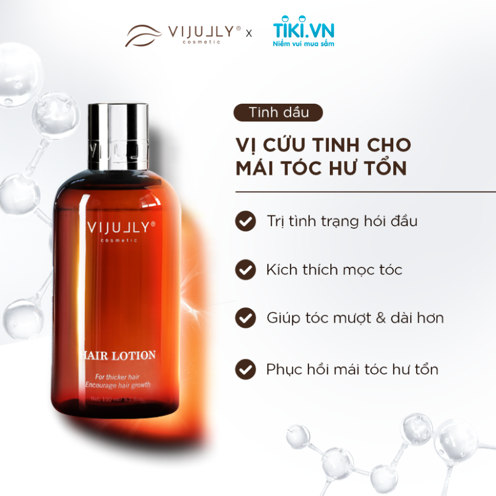COMBO 3 CHAI TINH DẦU BƯỞI KÍCH MỌC TÓC VIJULLY 150ML - HAIR LOTION