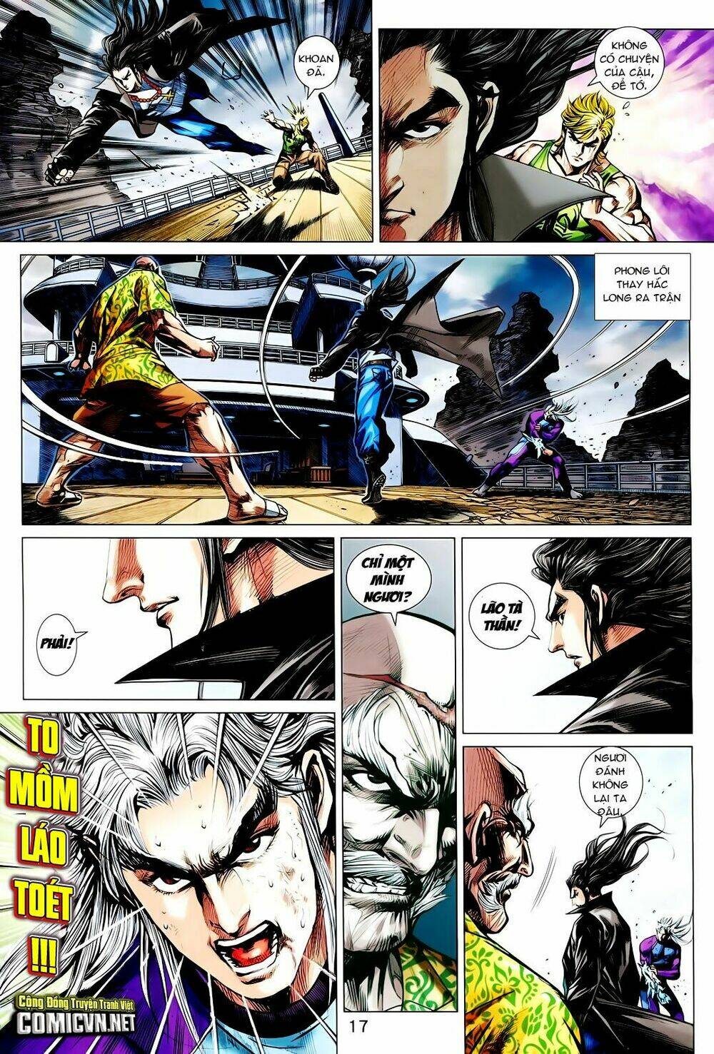 tân tác long hổ môn chapter 718 17