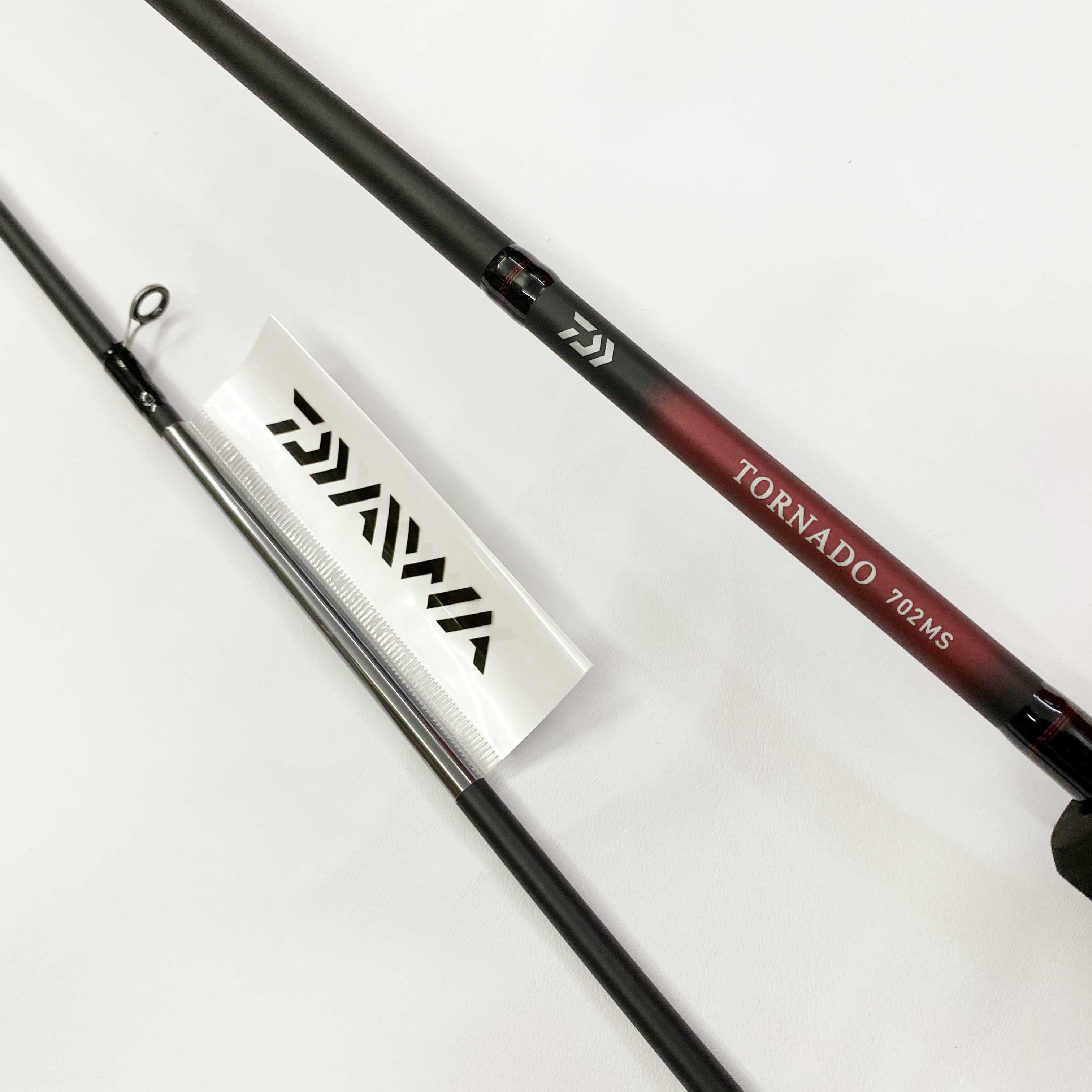 Cần câu cá Daiwa Tornado 702MS (cần máy đứng 2m1) khoen Fuji Pat Daiwa