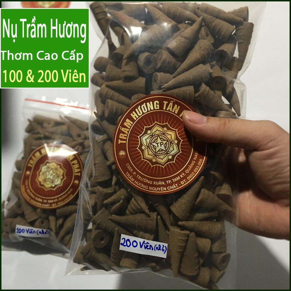 Nụ Trầm Hương thơm Cao Cấp xông nhà, cửa tiệm(100 &amp; 200 Viên)