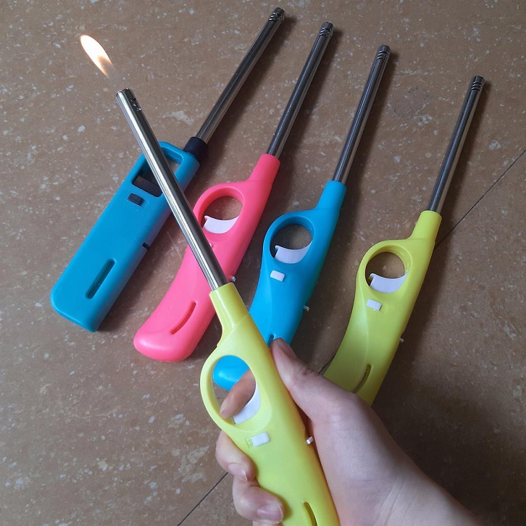 Dụng Cụ Khò Lửa, Đồ Mồi Lửa Bếp Gas Bếp Cồn An Toàn (GIAO MÀU NGẪU )