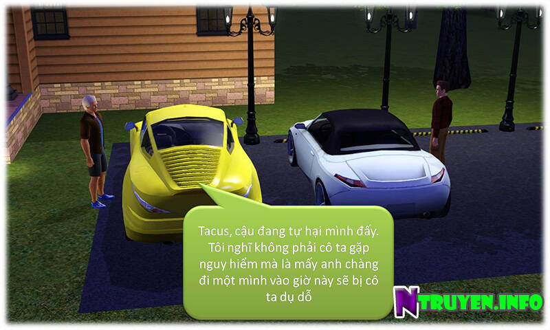truyện sims - bí mật màu xanh chapter 2 37