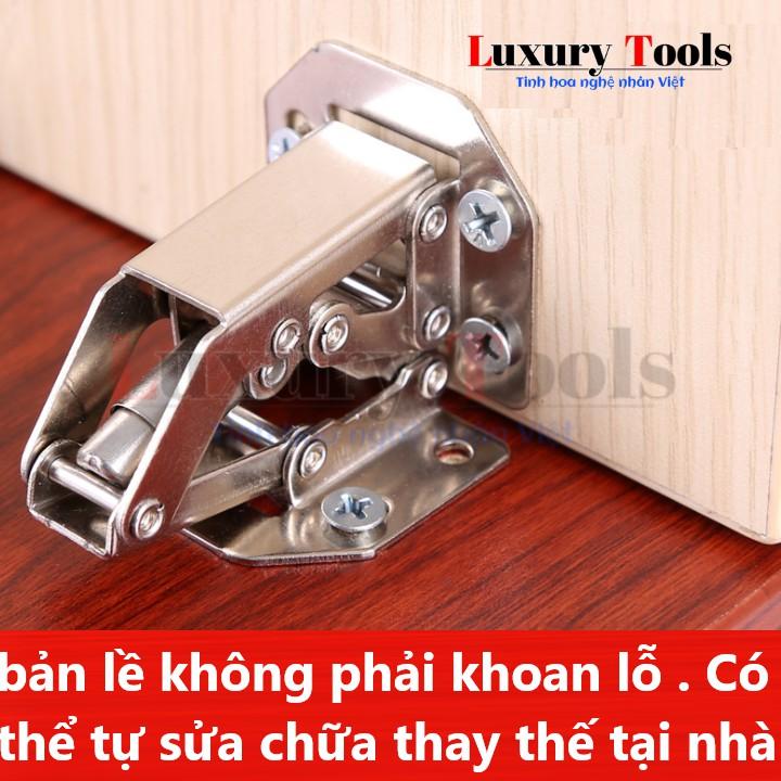 Bản lề nắp bật thép giảm chấn và không giảm chấn ( HÀNG CAO CẤP