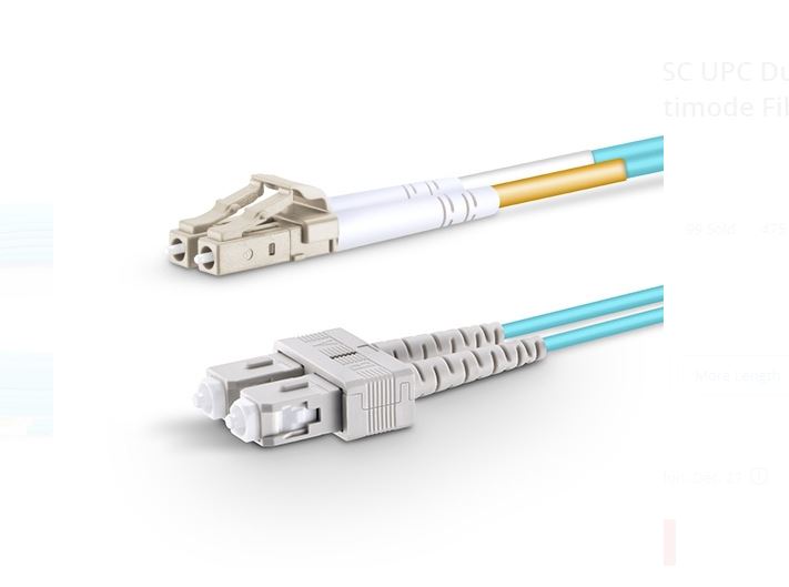 Dây nhảy quang LC UPC to SC UPC Duplex OM4 Bunch - Xmethod Network - Hàng chính hãng