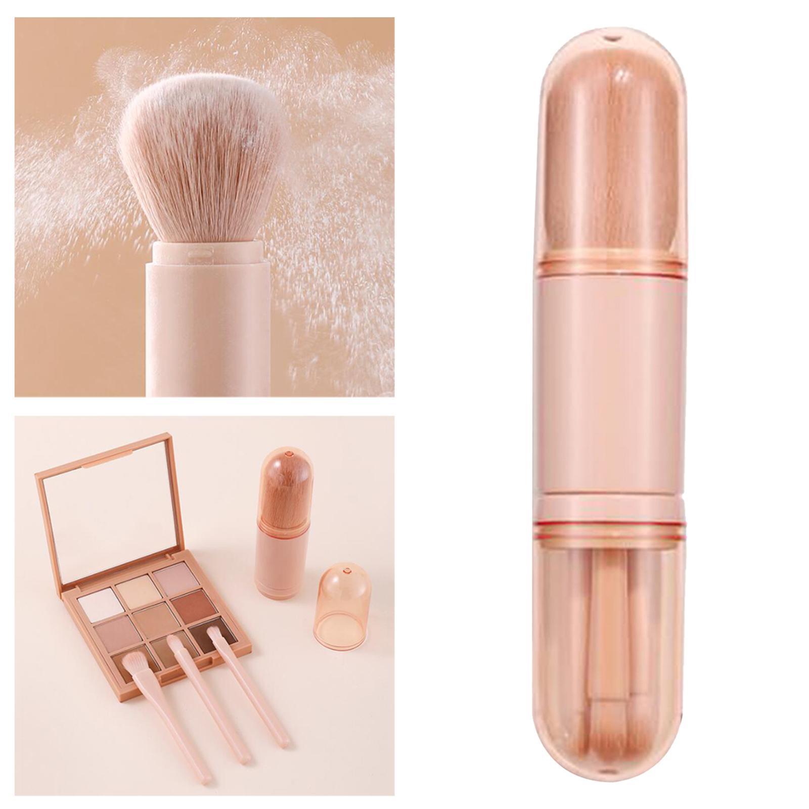 Small Makeup Brush Set W/ Carry Case  for Eyeshadow Blush