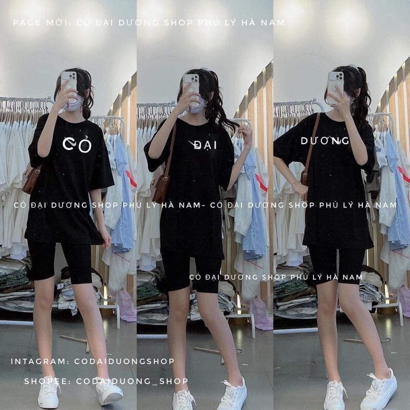 Set áo thêu V kèm quần legging 5423
