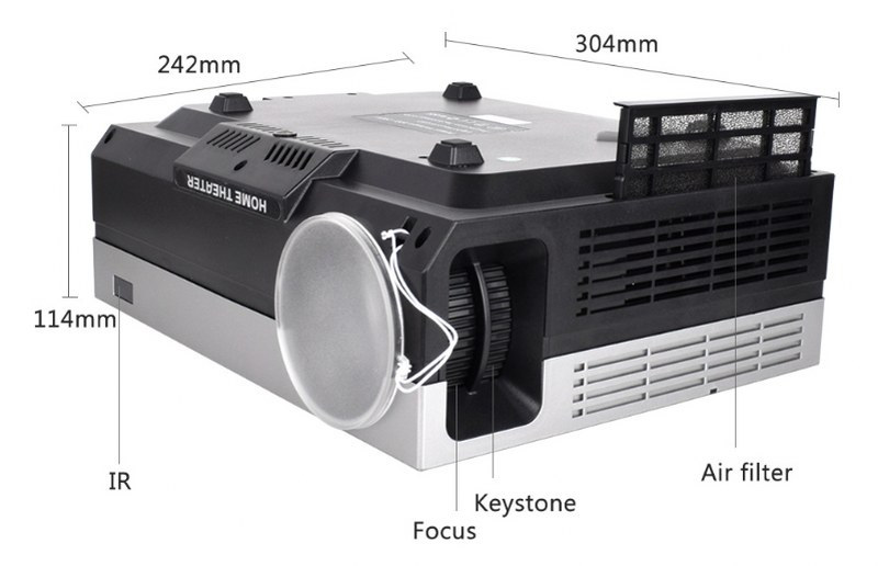 Máy chiếu i-Projector chất lượng 1080P độ nét cao - Hàng nhập khẩu
