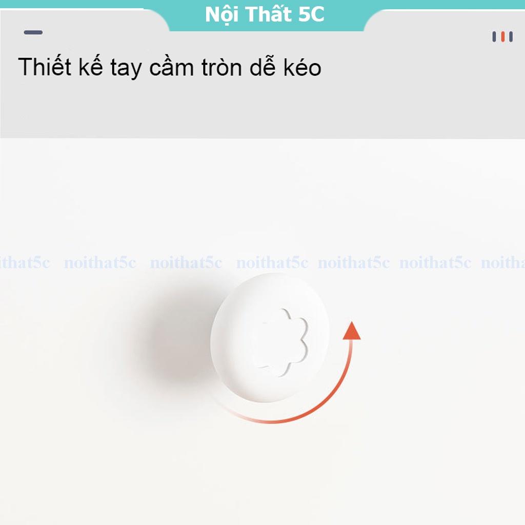 Bàn trang điểm ngồi bệt, tích hợp đèn LED có nút cảm ứng thông minh, hộc tủ chứa đồ phù hợp cho không gian hẹp