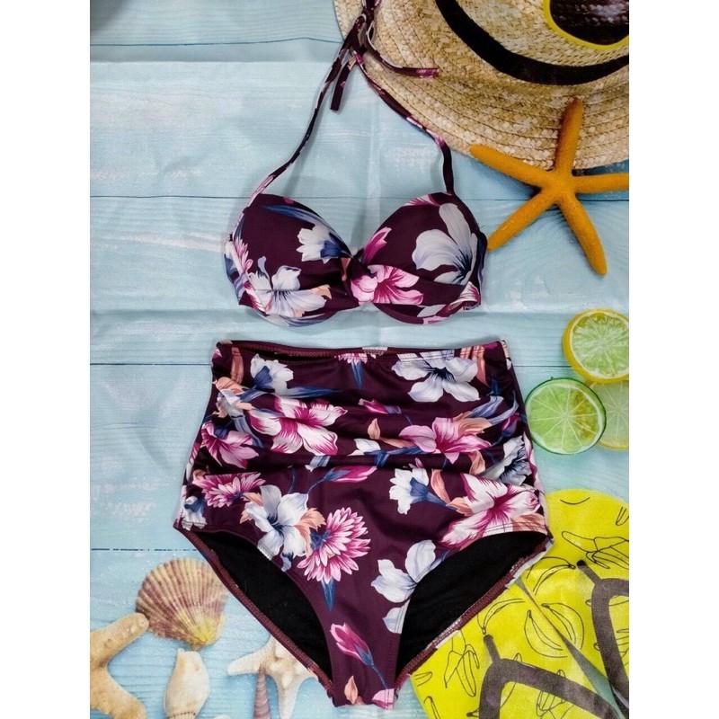 BiKiNi đồ bơi đi biển 2 mảnh đủ mẫu họa tiết hoa văn
