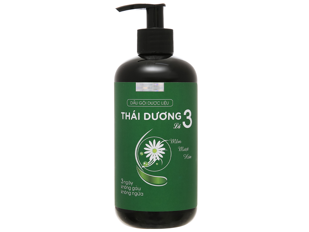 Dầu Gội Dược Liệu Thái Dương 3 Gold, Hương Hoa Lá (500ml)
