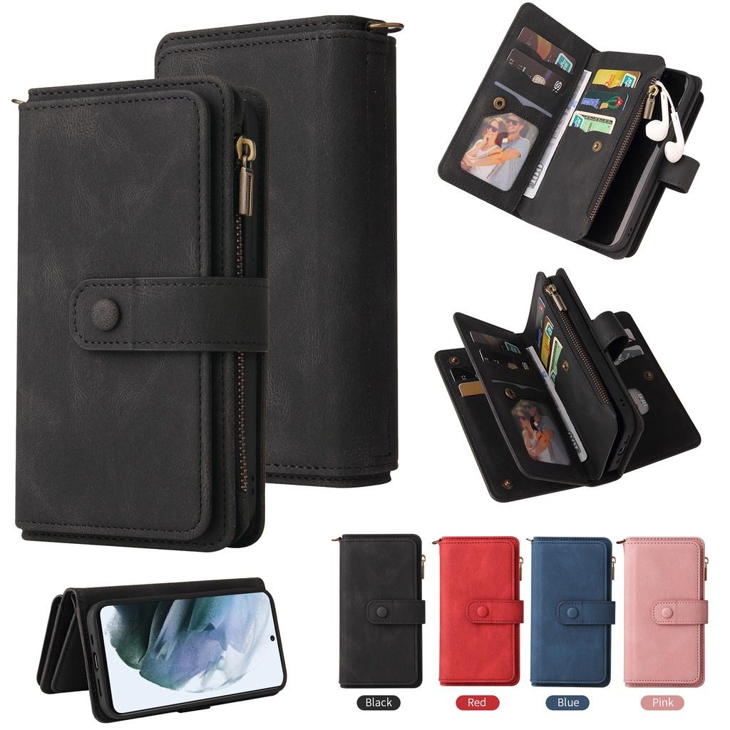 Bao da điện thoại nắp lật cho Samsung Galaxy S20 Plus / S20+ S20 Ultra S20 FE S21 Plus / S21+ S21 Ultra S21FE S10 Plus / S10+ S10e
