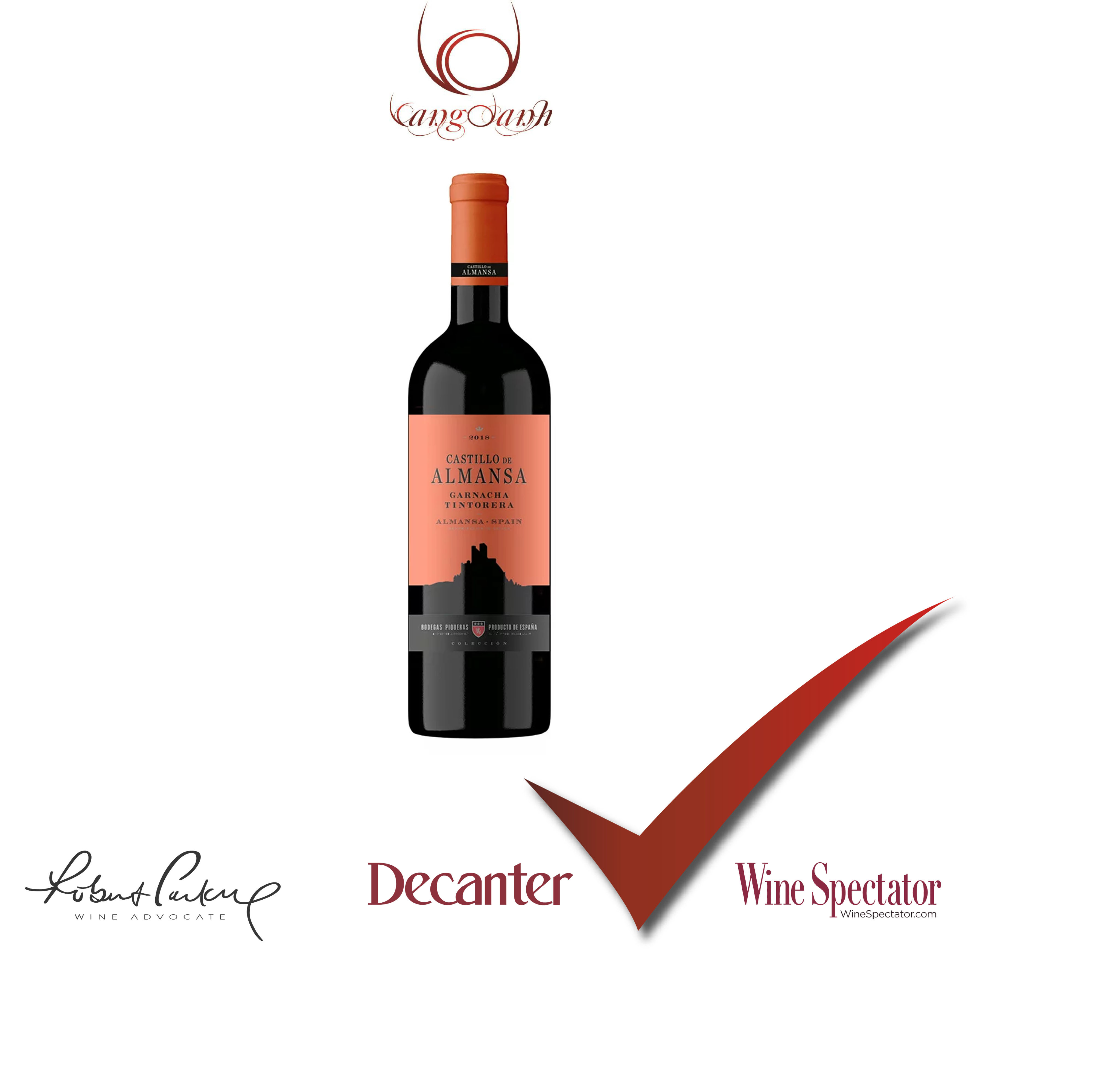 Rượu vang Tây Ban Nha Coleccion Garnacha không kèm túi và phụ kiện rượu
