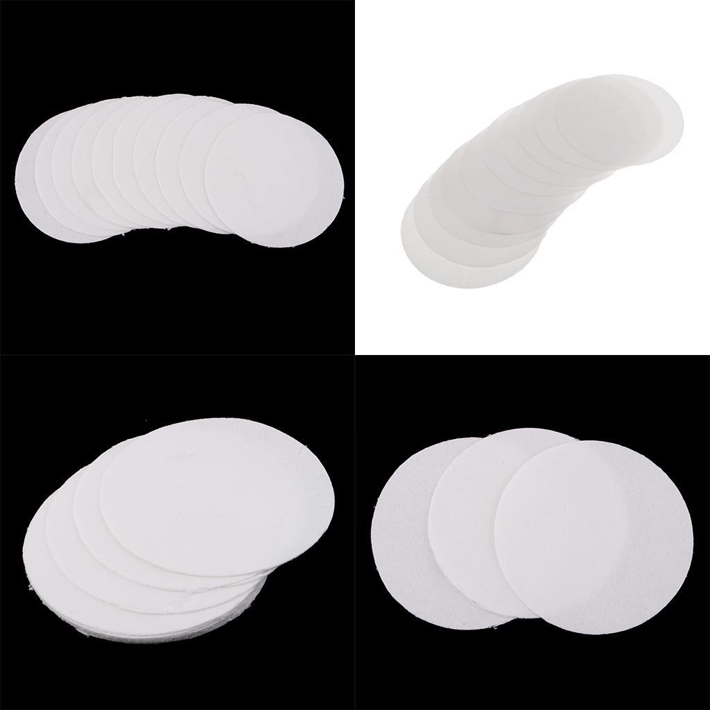 30 Sheet Ceramic Fiber Round Microwave Kiln Glass Fusing Paper, Dia 115mm