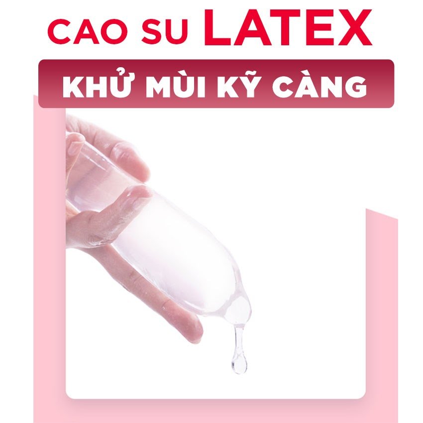 Bao cao su Sagami Exceed 2000 - Siêu mỏng 0.03mm kèm 1 chiếc BCS Gun Super Thin