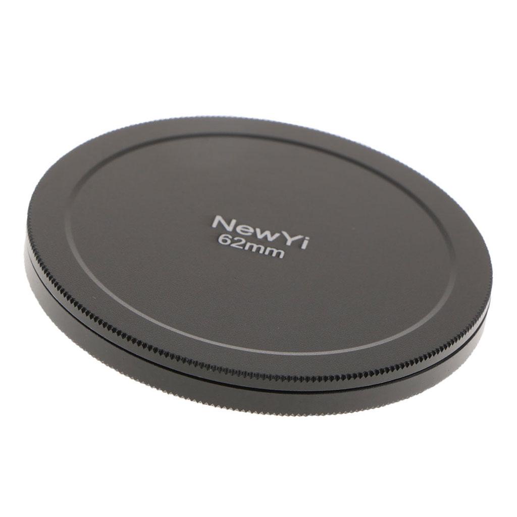 62 mm/2.44 inch Metal UV CPL Filter Case Protection Box Lens Cover Stack Storage Cap