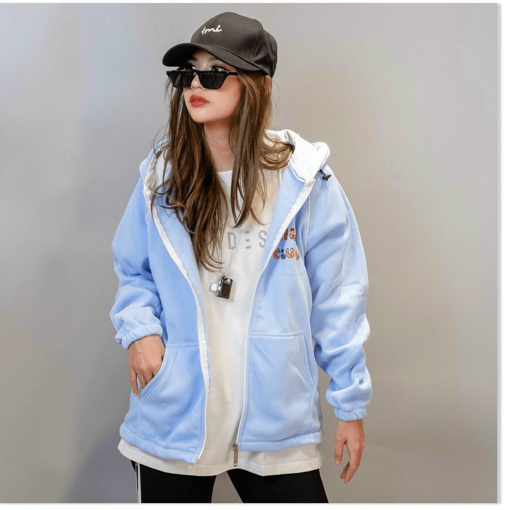 ÁO KHOAC NỈ HOODIES DÂY KÉO CỰC CHẤT DÀNH CHO CÁC BẠN TRẺ