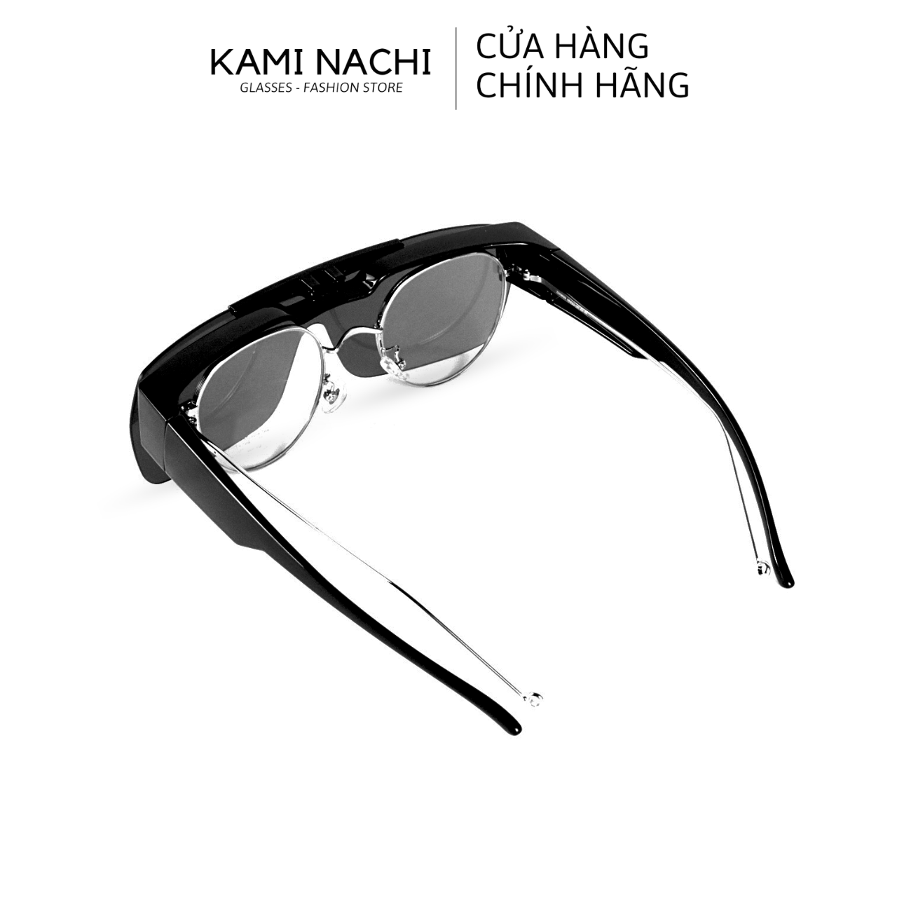 Gọng kính Shield Glasses chống phân cực, chống tia UV, có thể lật lên KAMI NACHI T8805