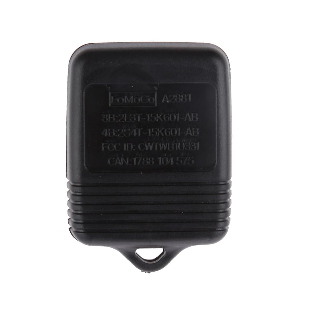 Replacement Vehicle Remote Key Fob For Control Mk6 3 Button