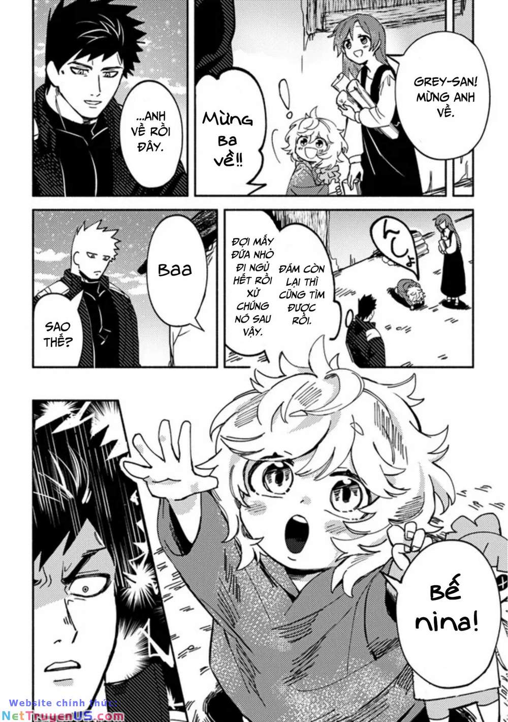 akuninzura shita b-kyuu boukensha - shujinkou to sono osananajimi-tachi no papa ni naru chapter 3.1 14