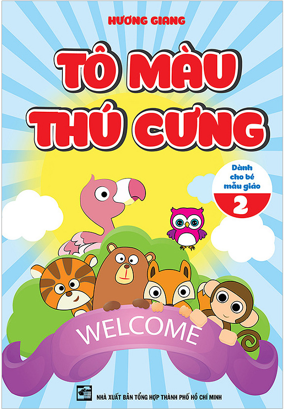 Combo Tô Màu Thú Cưng (5 quyển) - KV