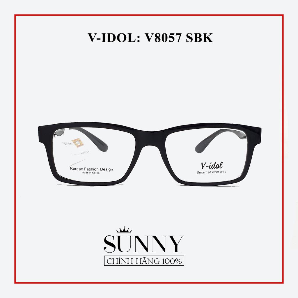 Gọng kính V-idol V8057 , sp chính hãng - tặng kèm tròng dưới 4 độ