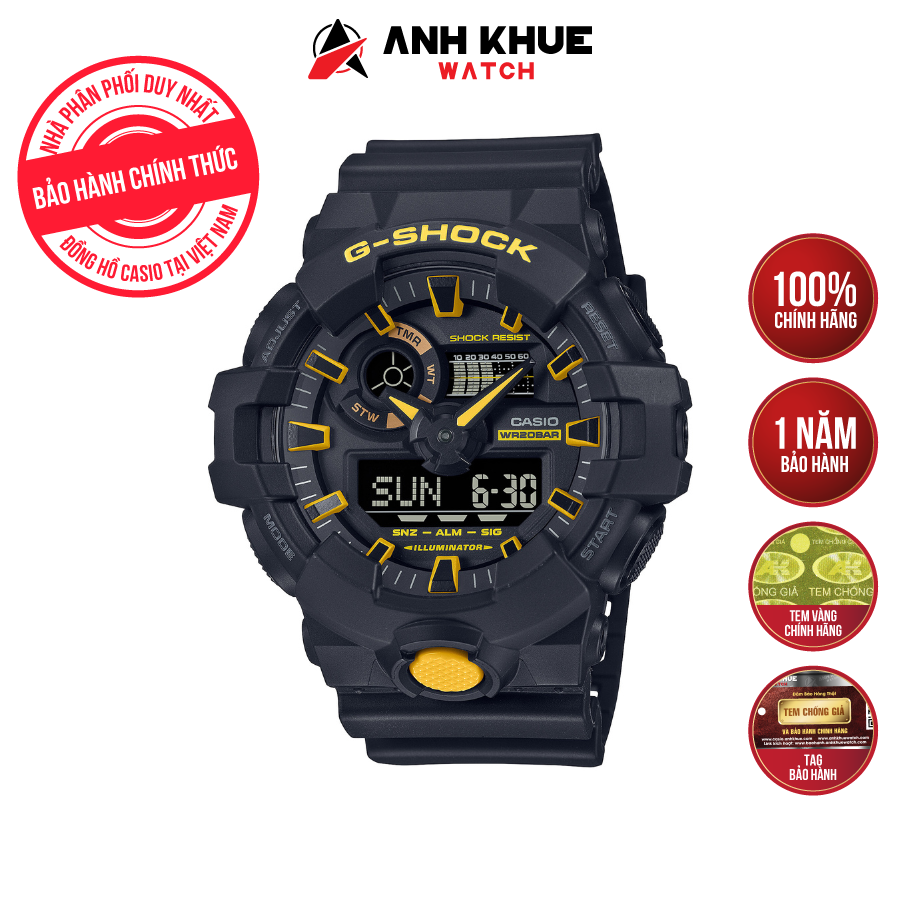 ĐỒNG HỒ CASIO G-SHOCK GA-700CY-1ADR CHÍNH HÃNG