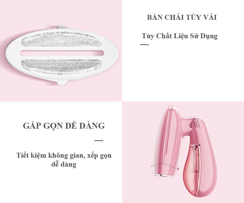 Bàn Ủi Hơi Nước Mini Đa Năng Tiện Dụng Dành Cho Du Lịch - Loại Tốt