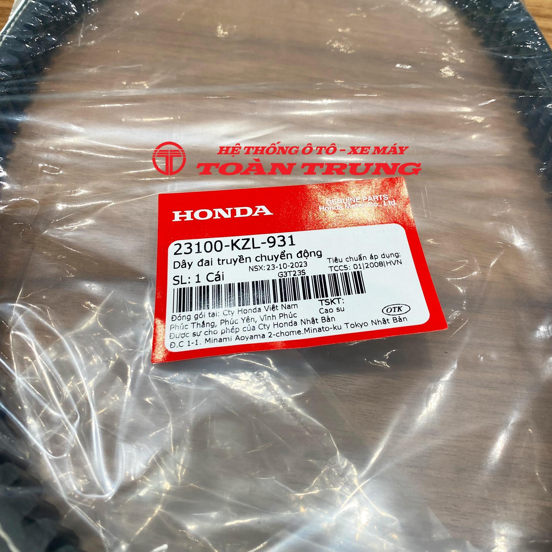 Dây đai truyền động Vision (2011-2014) chính hãƞg Honda &quot;23100KZL931&quot;