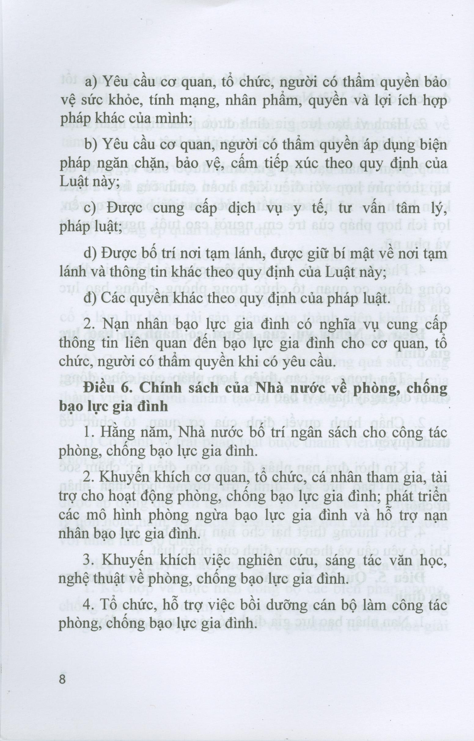 Luật Phòng, Chống Bạo Lực Gia Đình Và Văn Bản Hướng Dẫn Thi Hành