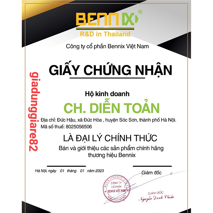 Tủ sấy quần áo BENNIX màu sắc thời trang, tiện lợi BN-113TS công suất 1500W hàng chính hãng