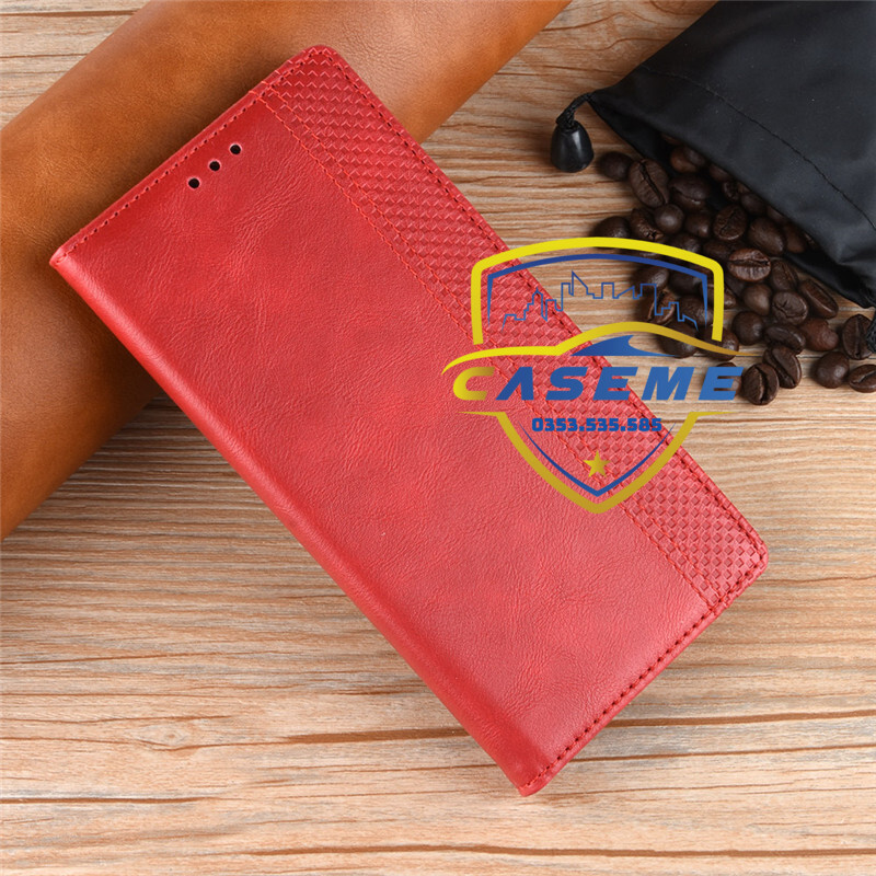 Bao da dành cho Samsung Galaxy A52s dạng ví, hít nam châm cao cấp Fashion Case