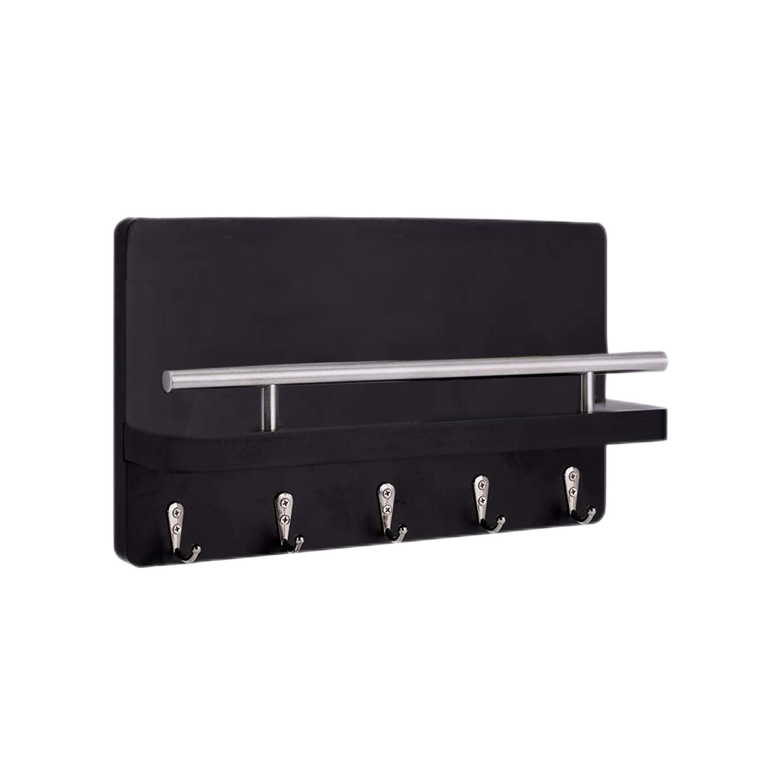 Key Holder Mail Organizer Holder with 5 Hooks  hanger for Hallway