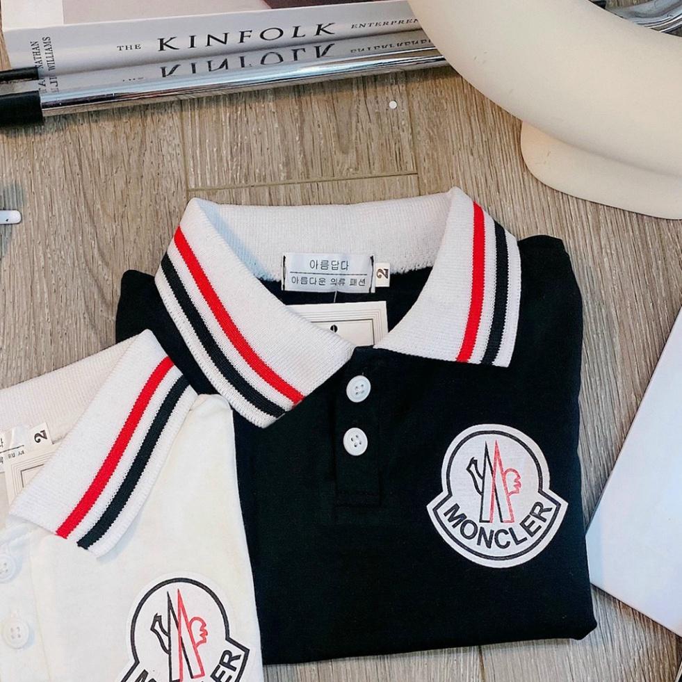 Áo polo cotton cộc tay trẻ em trơn đáng yêu cho bé trai từ 8-19kg LILIKIDS PL01