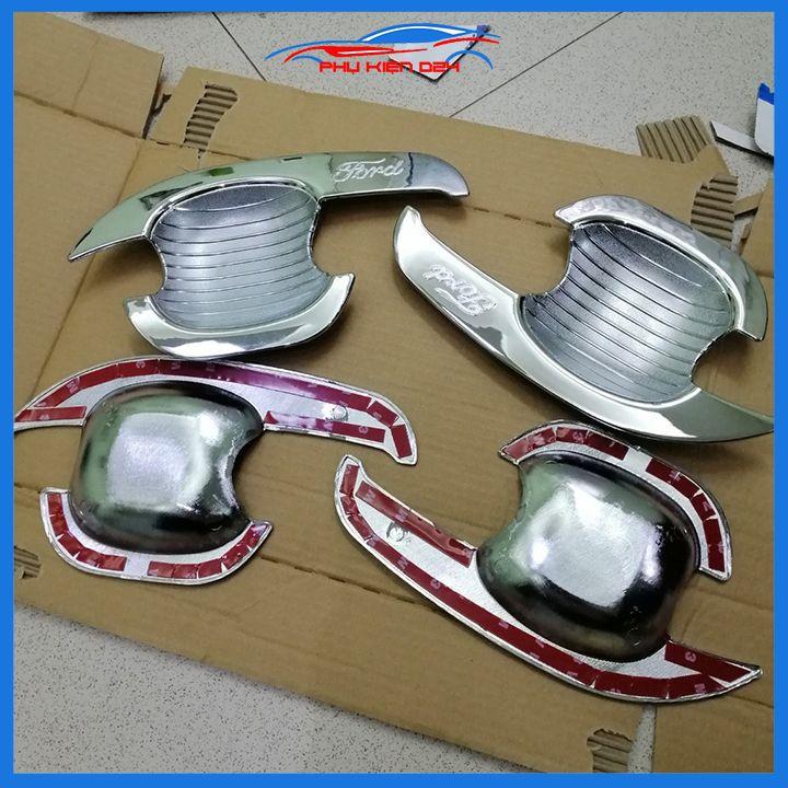 Ốp hõm mạ crom Everest 2008-2009-2010-2011-2012-2013-2014-2015 sáng bóng chống trầy bảo vệ cửa xe ô tô