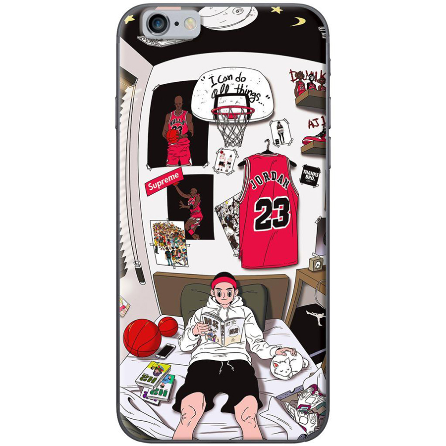 Ốp Lưng Dành Cho iPhone 6/ 6S Và iPhone 6 Plus/ 6S Plus - Cậu Bé Sneaker
